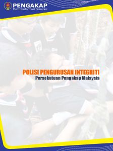 Polisi Integriti